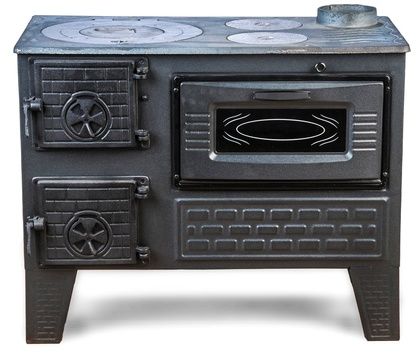 Отопительно-варочная печь МастерПечь ПВ-04 с духовым шкафом, 7,5 кВт в Самаре