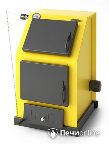 Твердотопливный котел TMF Оптимус Электро 16кВт АРТ ТЭН 6кВт желтый в Самаре