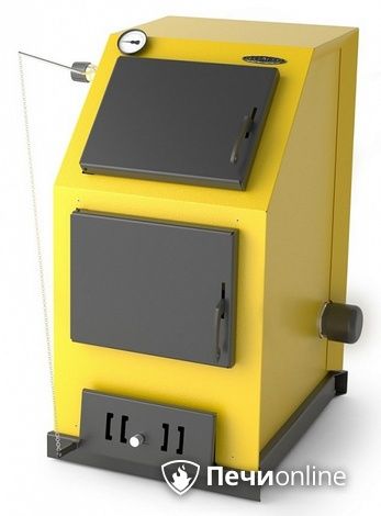 Твердотопливный котел TMF Оптимус Электро 25кВт АРТ ТЭН 6кВт желтый в Самаре